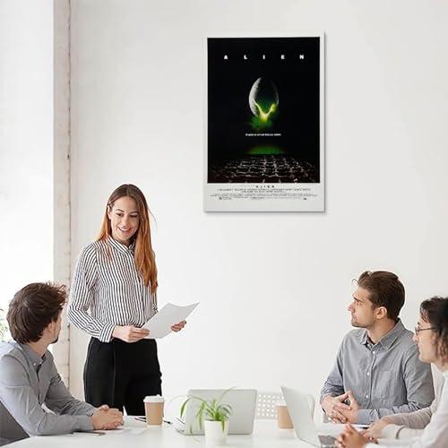 stonek stonek Alien Movie Poster for Room Aesthetic Canvas Wall Art Bedroom Decor 12x18inch(30x45cm), Unframe-style-9