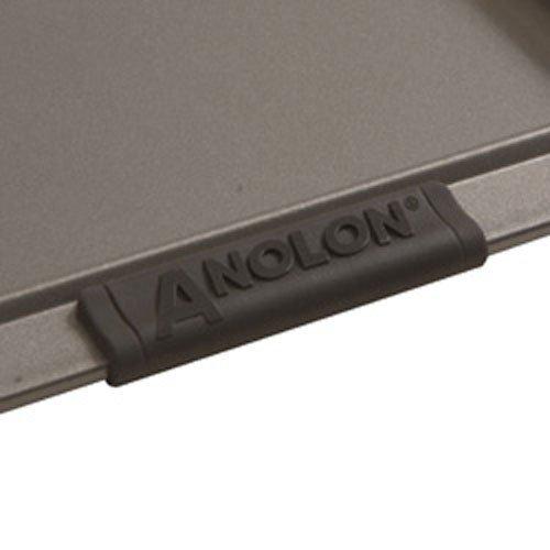 Anolon Anolon Advanced Nonstick Bakeware with Grips, Nonstick Cookie Sheet / Baking Sheet - 14 Inch x 16 Inch, Gray,54717