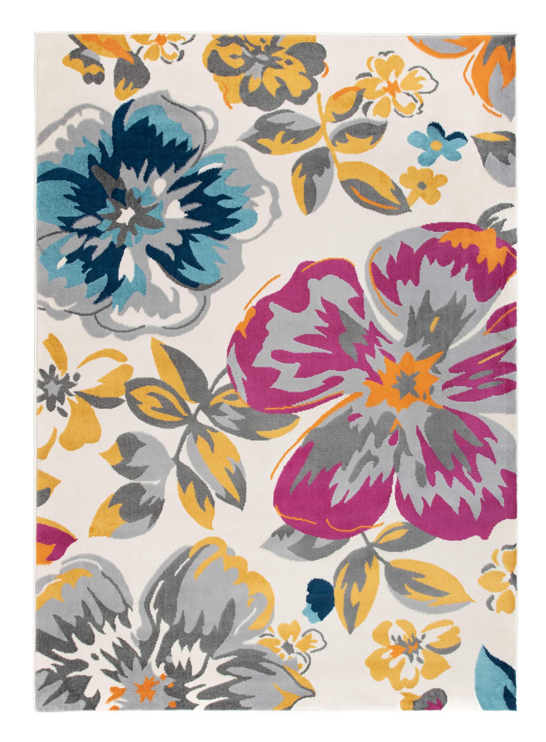 Rugshop Rugshop Modern Floral Area Rugs 7'6" x 9' 5" Multi