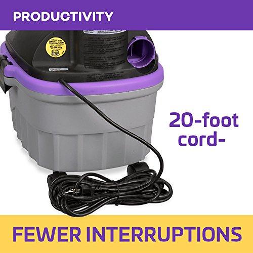 ProTeam ProTeam Wet Dry Vacuums, ProGuard 4 Portable, 4-Gallon Wet Dry Vacuum Cleaner with Tool Kit