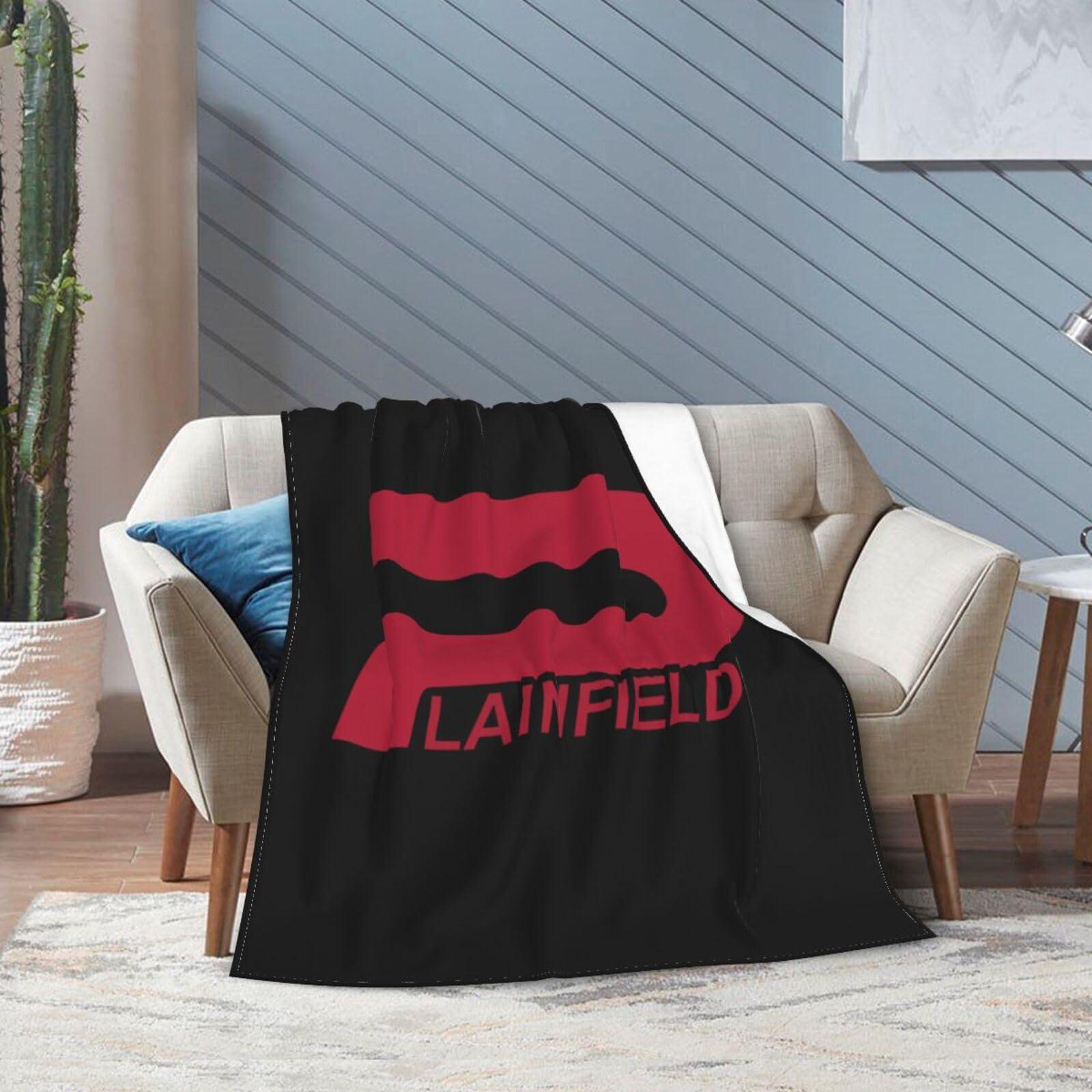 BASTU Flag of Plainfield, Indiana Throw Blanket for Men Women Couch Bed Sofa Throw Blanket 60\"x50\" Blankets