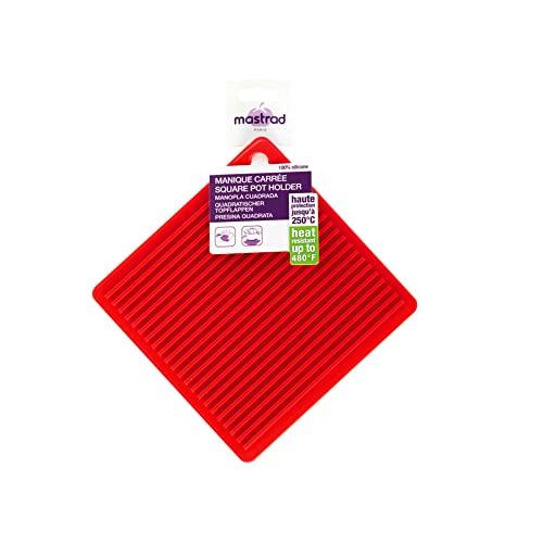 Mastrad Mastrad Silicone Square Pot Holder, Red