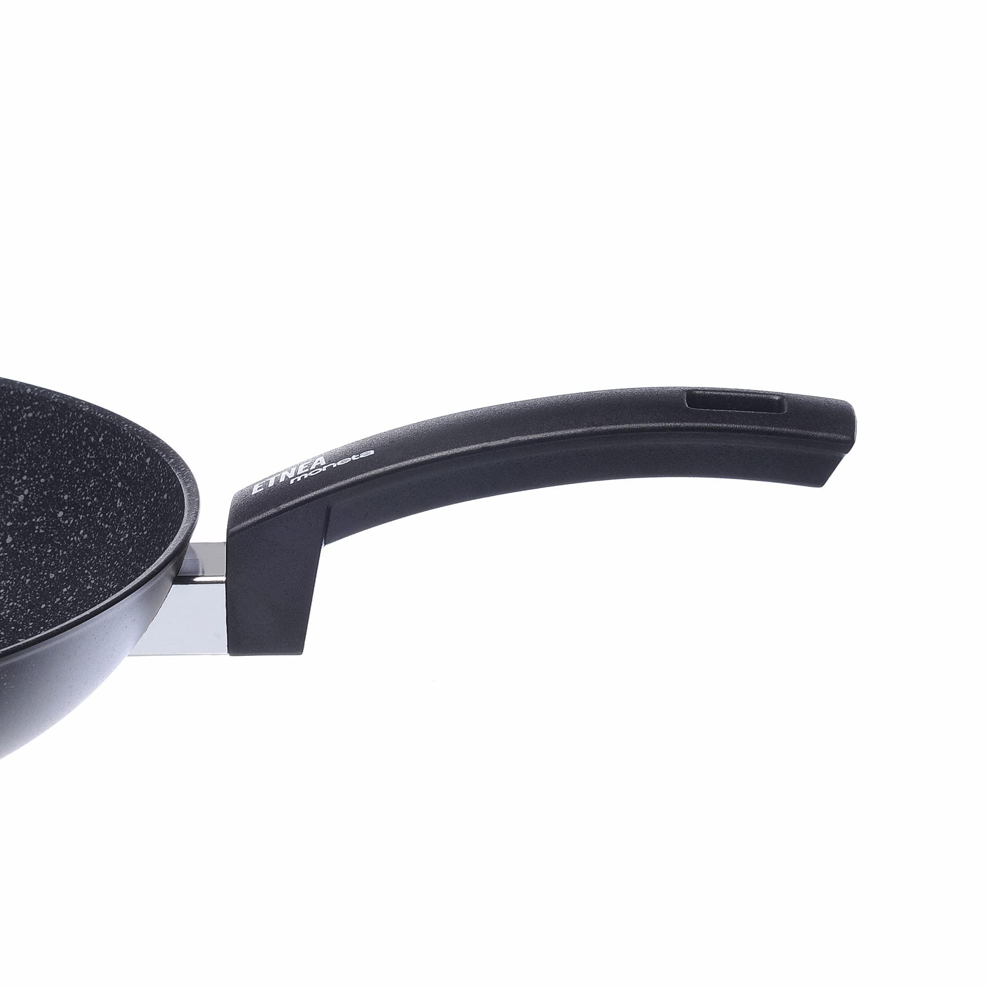 Moneta Moneta Etnea Artech Ultra Frying Pan 32 cm, Aluminum, 3.5 liters, Black