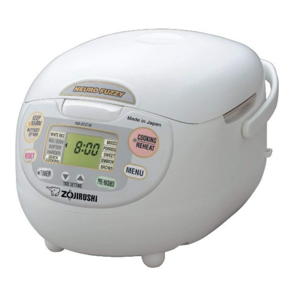 Zojirushi Zojirushi Neuro Fuzzy 10-Cup Rice Cooker and Warmer (Premium White)