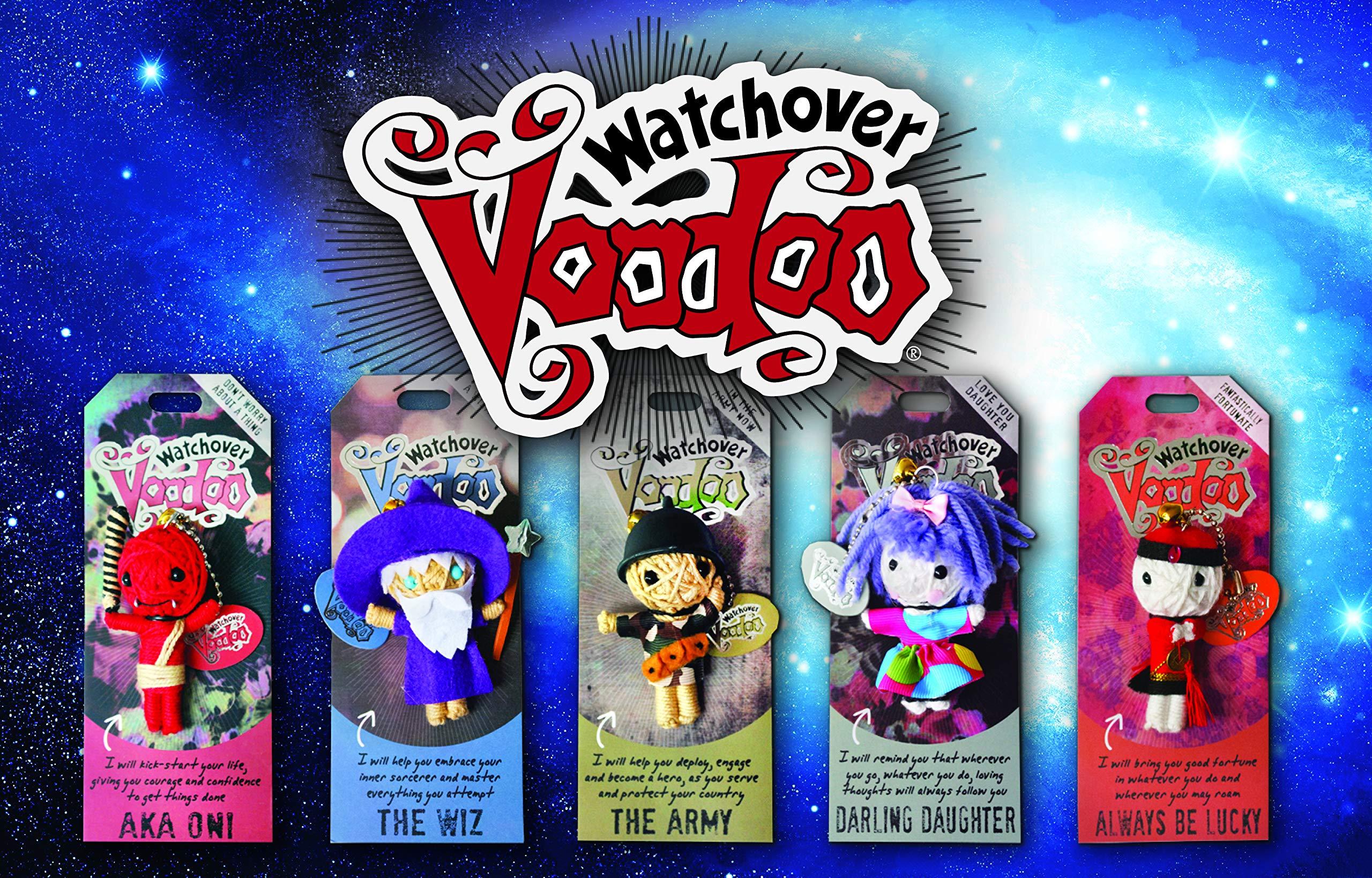 Watchover Voodoo Watchover Voodoo 3-Inch Baller Keychain - Handcrafted Gift to Bring Good Luck and Positivity Everywhere You Go