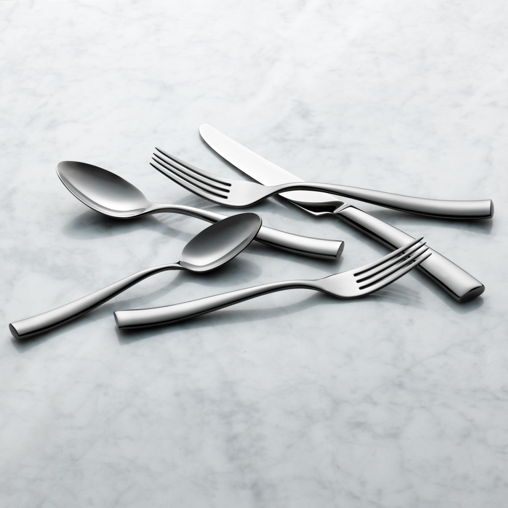 RESERVE BY LIBBEY Reserve by Libbey 957 016 Aspect Bouillon Spoon, 18/10 Stainless Steel, Set of 12