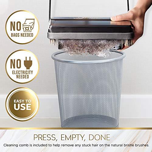 Fuller Brush Fuller Brush 17028 Electrostatic Carpet & Floor Sweeper - 9" Cleaning Path - Lightweight - Ideal for Crumby Messes - Works On Carpets & Hard Floor Surfaces - Bright White