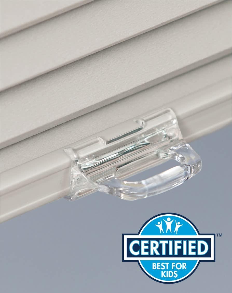 BlindsAvenue BlindsAvenue Cordless Top Down Bottom Up Cellular Honeycomb Shade, 9/16" Single Cell, Blackout, Winter White, Size: 41.5" W x 48" L