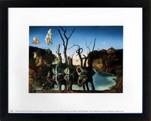 Brooklyn Art Salvador Dali Set of 3 Framed Art Prints Custom Framed A+ Quality