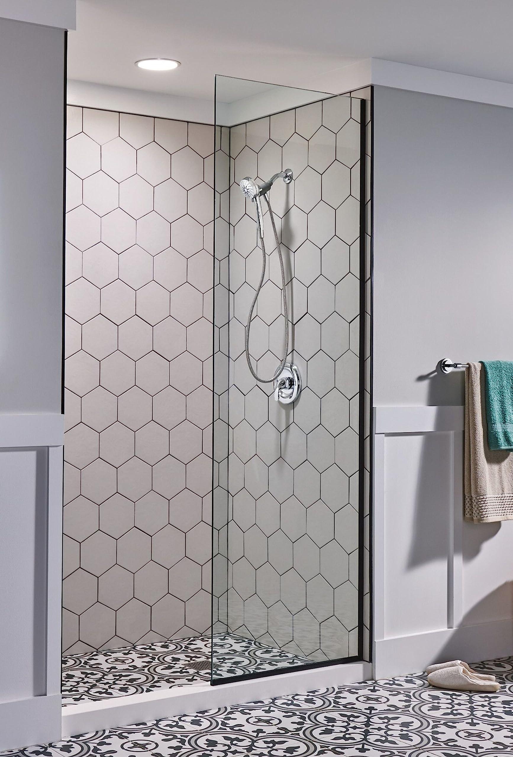 Moen Moen Engage Magnetix Chrome 3.5-Inch Six-Function Detachable Handheld Showerhead with Magnetic Docking System, 26100