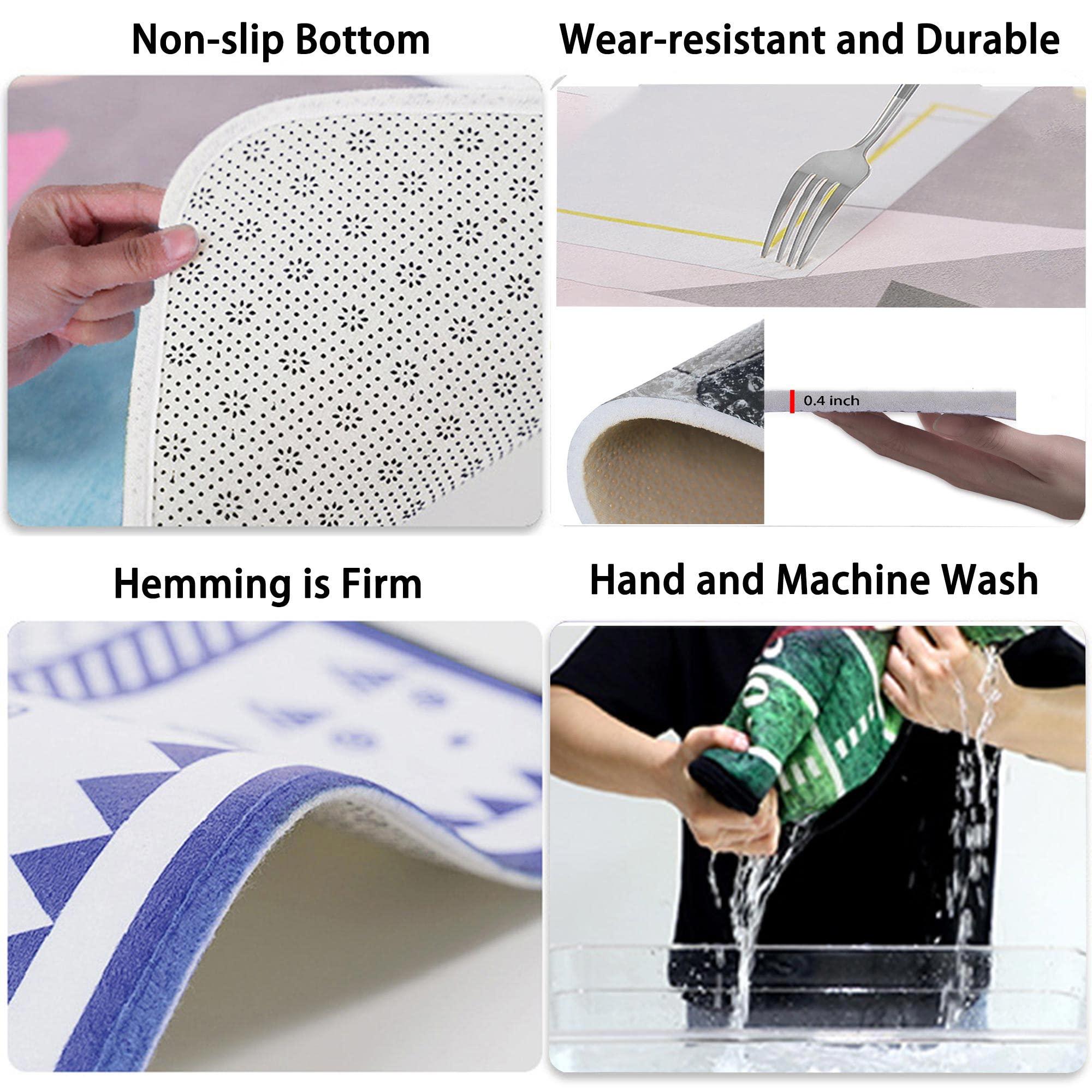 Oueoty Oueoty Sunset Sport Golf Ball Area Rug Rugs for Living Room Bedroom 4x5ft/48x60in/120x150cm