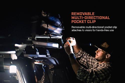 Streamlight Streamlight 66320 MacroStream USB 500-Lumen Rechargeable Compact Flashlight with Wrist Lanyard, Hat Clip and USB Cord, Black