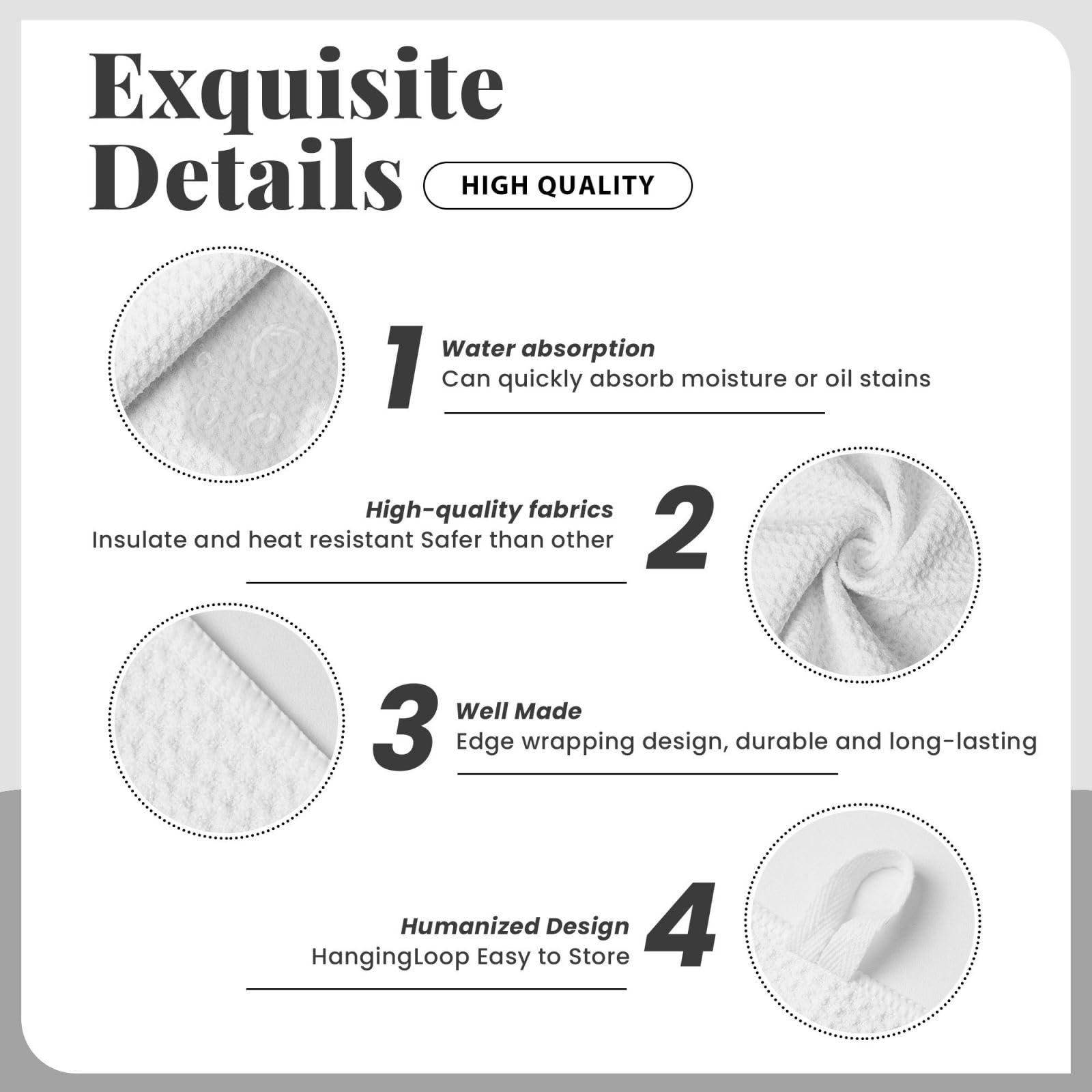 SDFRTG SDFRTG Sweat is Just Fat Cry Ing Kitchen Towels 16x26 Inch Dish Towels for Kitchen Super Soft Absorbent Cleaning Cloths Reusable Hand Towels Tea Towels