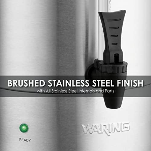 Waring Waring Commercial WCU550 55-Cup Commercial Heavy Duty Stainless Steel Coffee Urn, Silver