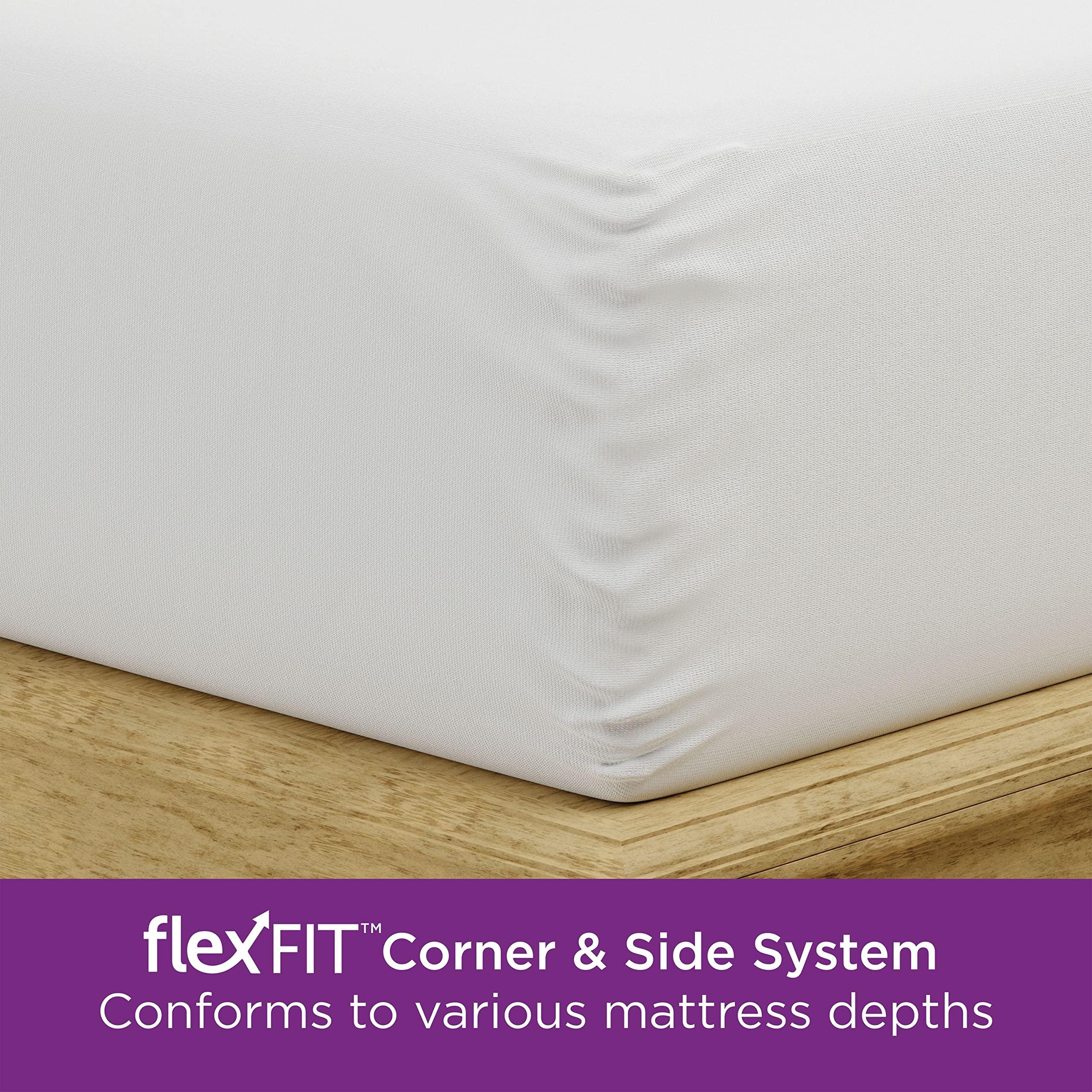 Aller-Ease AllerEase Ultimate Allergy Protection and Comfort Zippered Mattress Protector, Queen