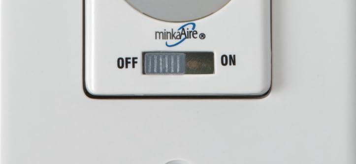MINKA-AIRE MINKA-AIRE Wall Control System - White - WCS213