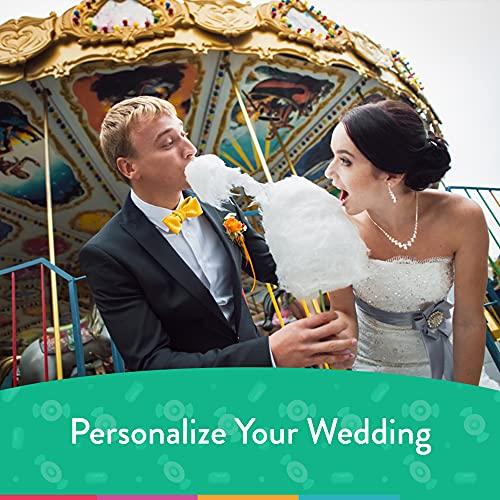 Just Candy Wedding Favors for Guests 24ct Personalized Wedding Candy Chocolate Bars (24 Count)