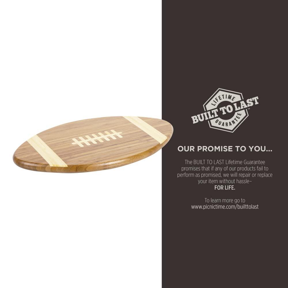 PICNIC TIME PICNIC TIME NCAA LSU Tigers Touchdown! Bamboo Cutting Board