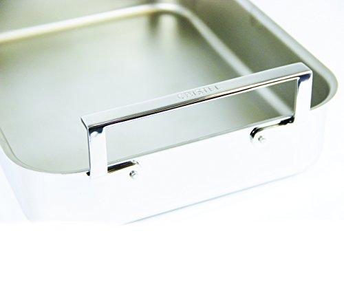 Cristel Cristel Stainless Steel 3-ply Roaster with Roasting Rack