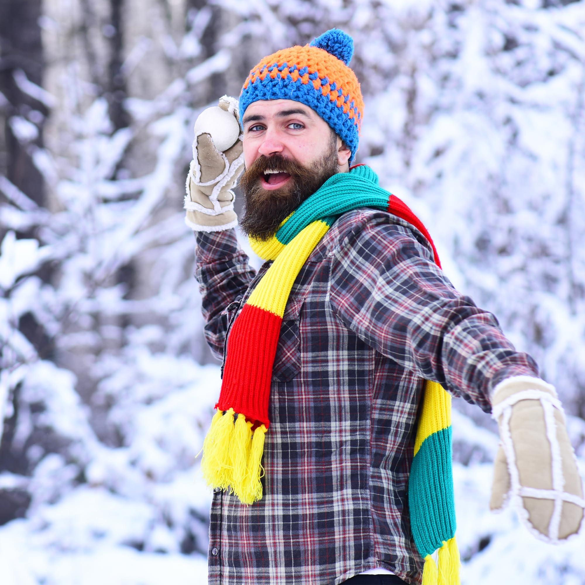 Elcoho Elcoho 100 Pieces 2 Inch Fake Snow Fight Ball Artificial Snow Toss Ball Fake Winter Snow Fight Ball Fluffy Fun Stress Toys for Xmas Party Supplies Winter Snowball Fight Games Indoors