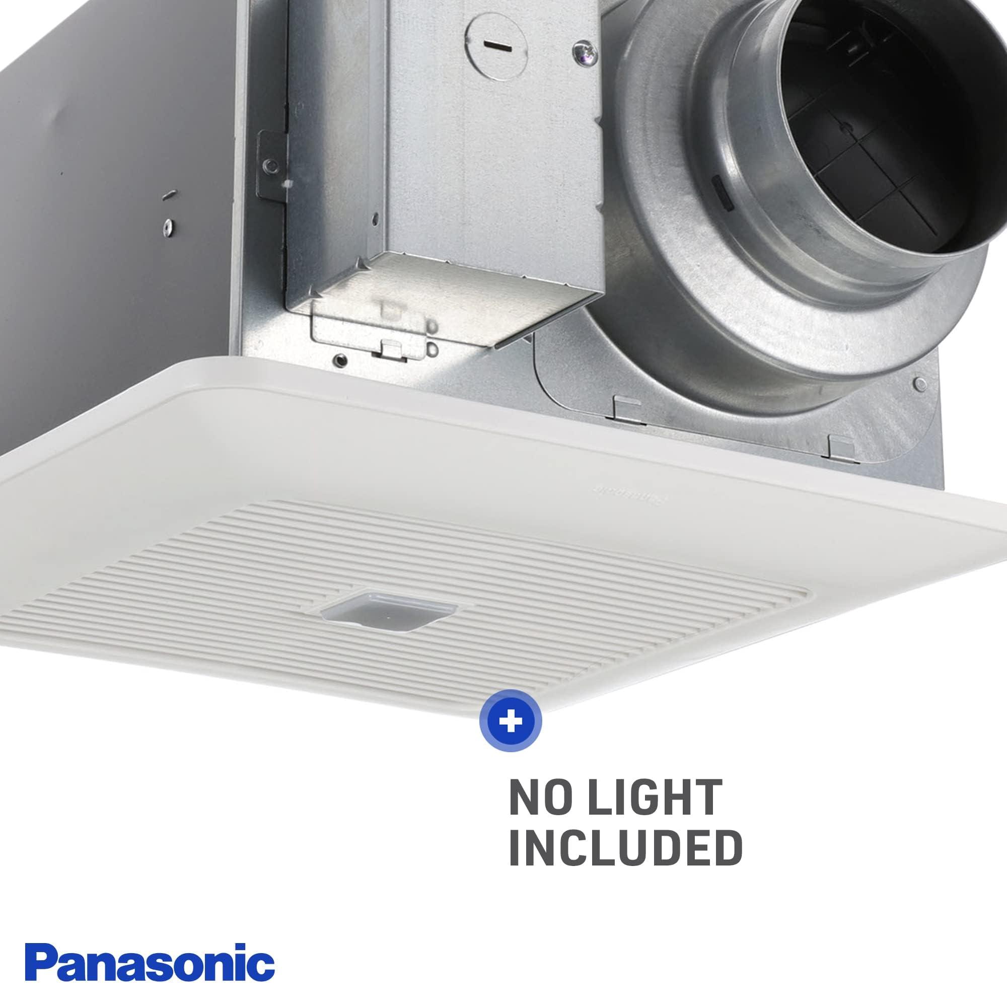 Panasonic Panasonic FV-0511VQC1 WhisperSense DC Ventilation Fan, 50-80-110 CFM , White