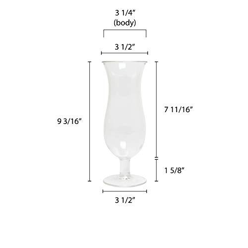 Thunder Group Thunder Group PLTHHC024C Hurricane Glass, 24-Ounce