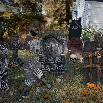 amscan Amscan 670477 Halloween Cemetery Pop Up Coffin 60\"H x 24\"W x 9 1/2\"D 1 ct