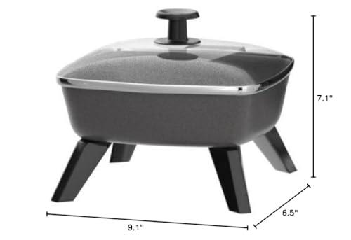 Toastmaster Toastmaster Electric Skillet, 6 inch, Black