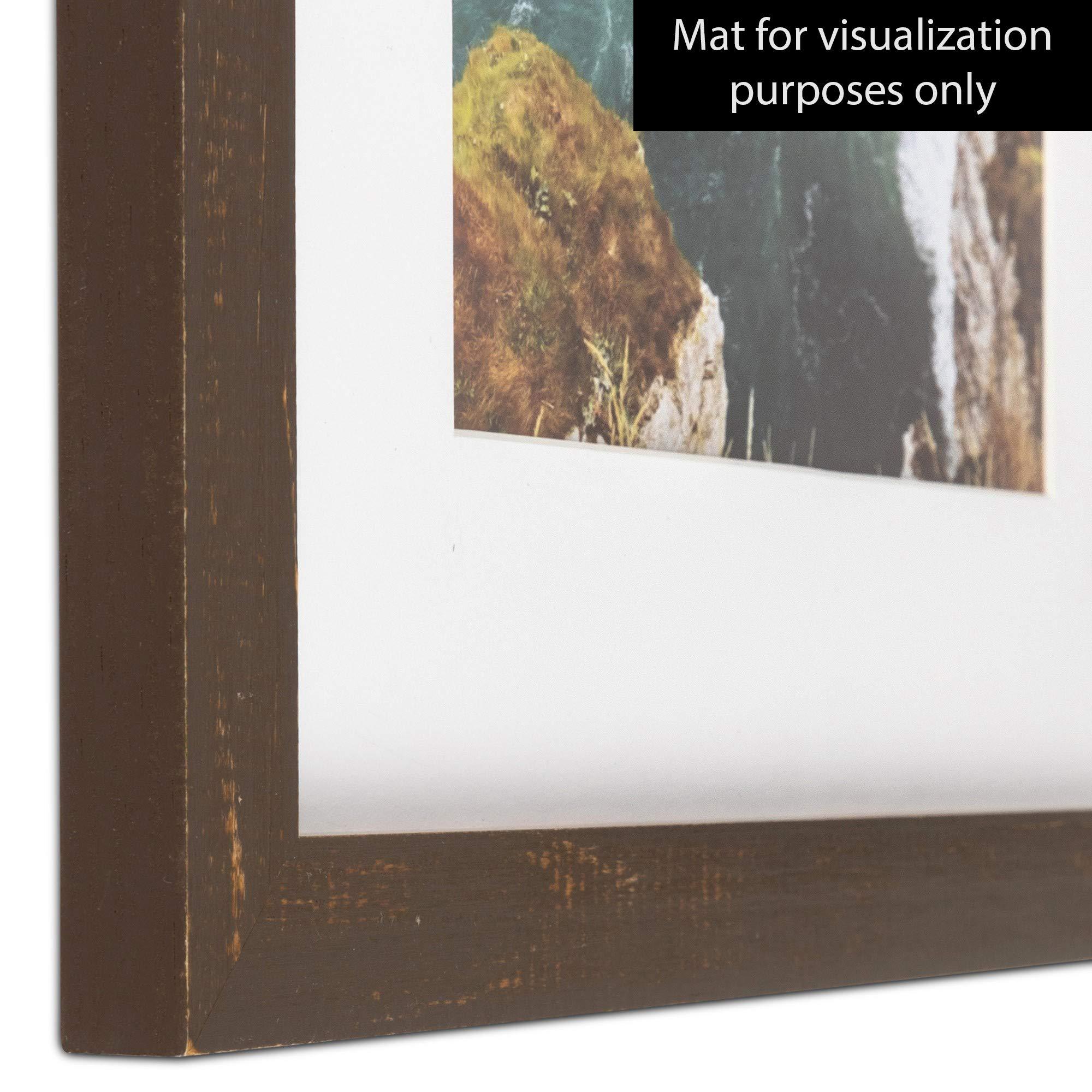 HAUS AND HUES HAUS AND HUES 24x36 Gold Picture Frames - Set of 4 24 by 36 Poster Frames, Large Picture Frames 24x36, 24x36 Poster Frames, Movie Poster Frame 24x36, 24x36 Gold Poster Frame (Gold Aluminum Frames)