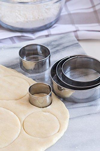 Fox Run Fox Run - 3681 Fox Run, 1 x 4 x 4 inches, Circle Cookie Cutter Set