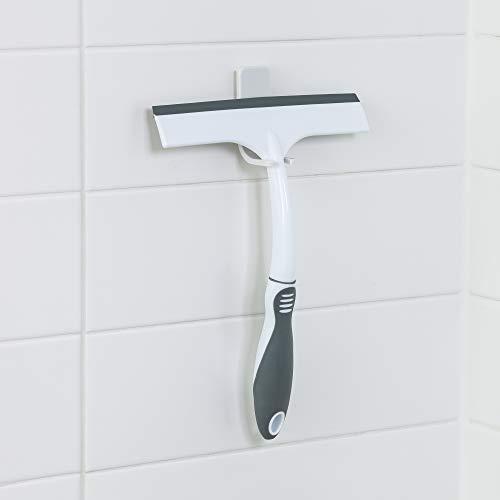 Better Living Better Living Products B.Smart Shower Squeegee with Storage Hook, 7, White and Grey