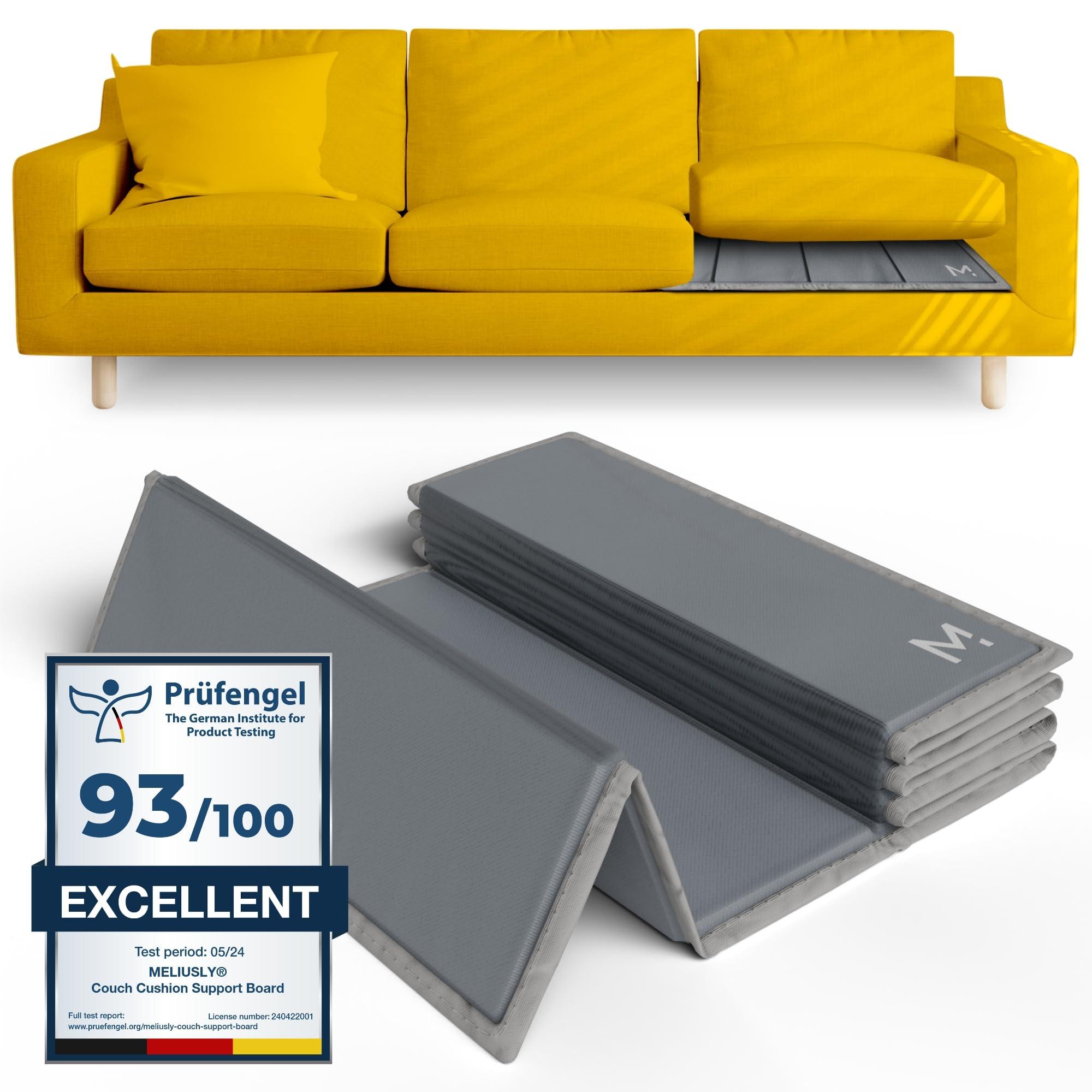 Meliusly Meliusly Heavy Duty Couch Cushion Support for Sagging Cushions (21x79) Reinforced Wood Sofa Cushion Support Board for Sagging Seat, Deep Couch Supporter for Under The Cushions, Loveseat Saver