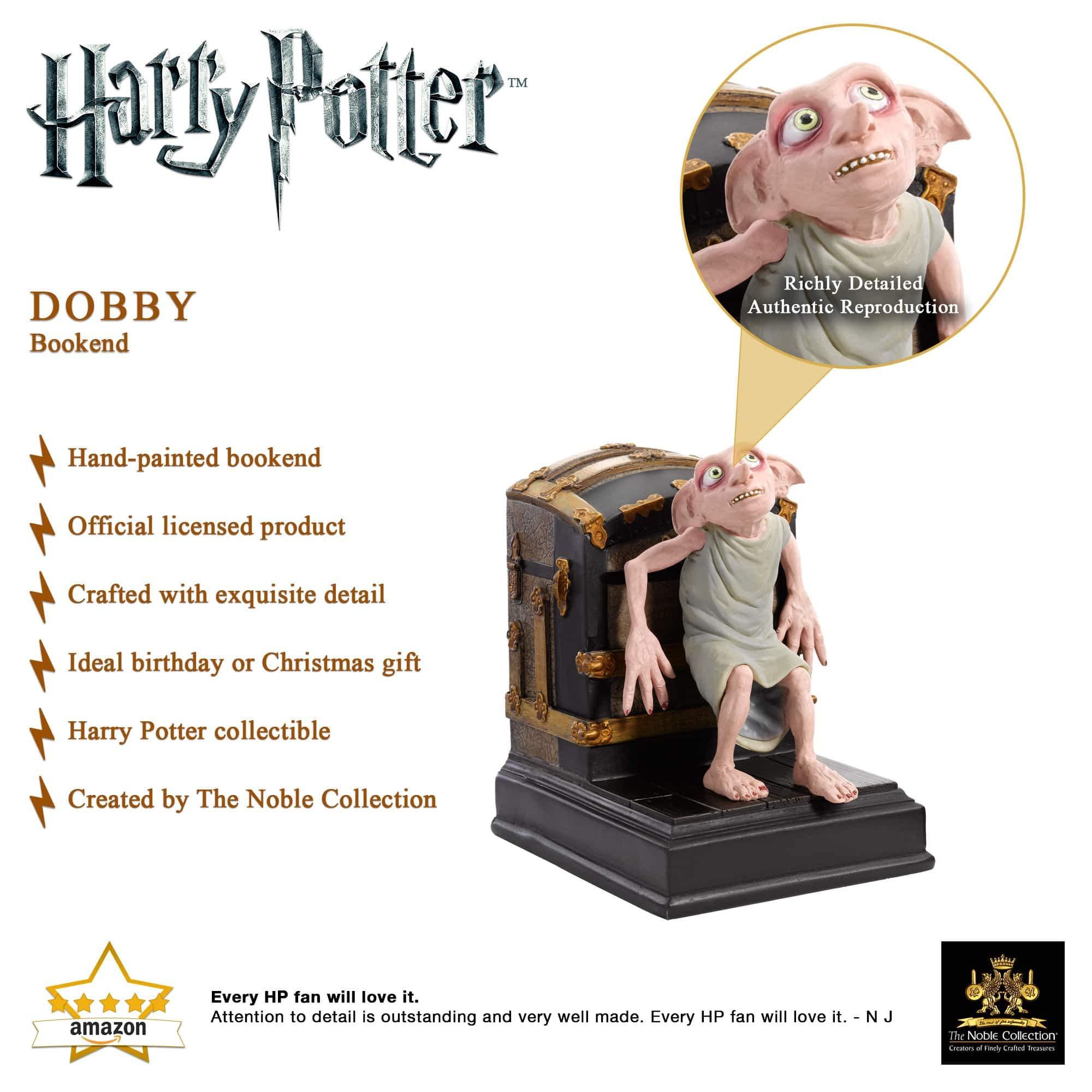 The Noble Collection Harry Potter Dobby Bookend