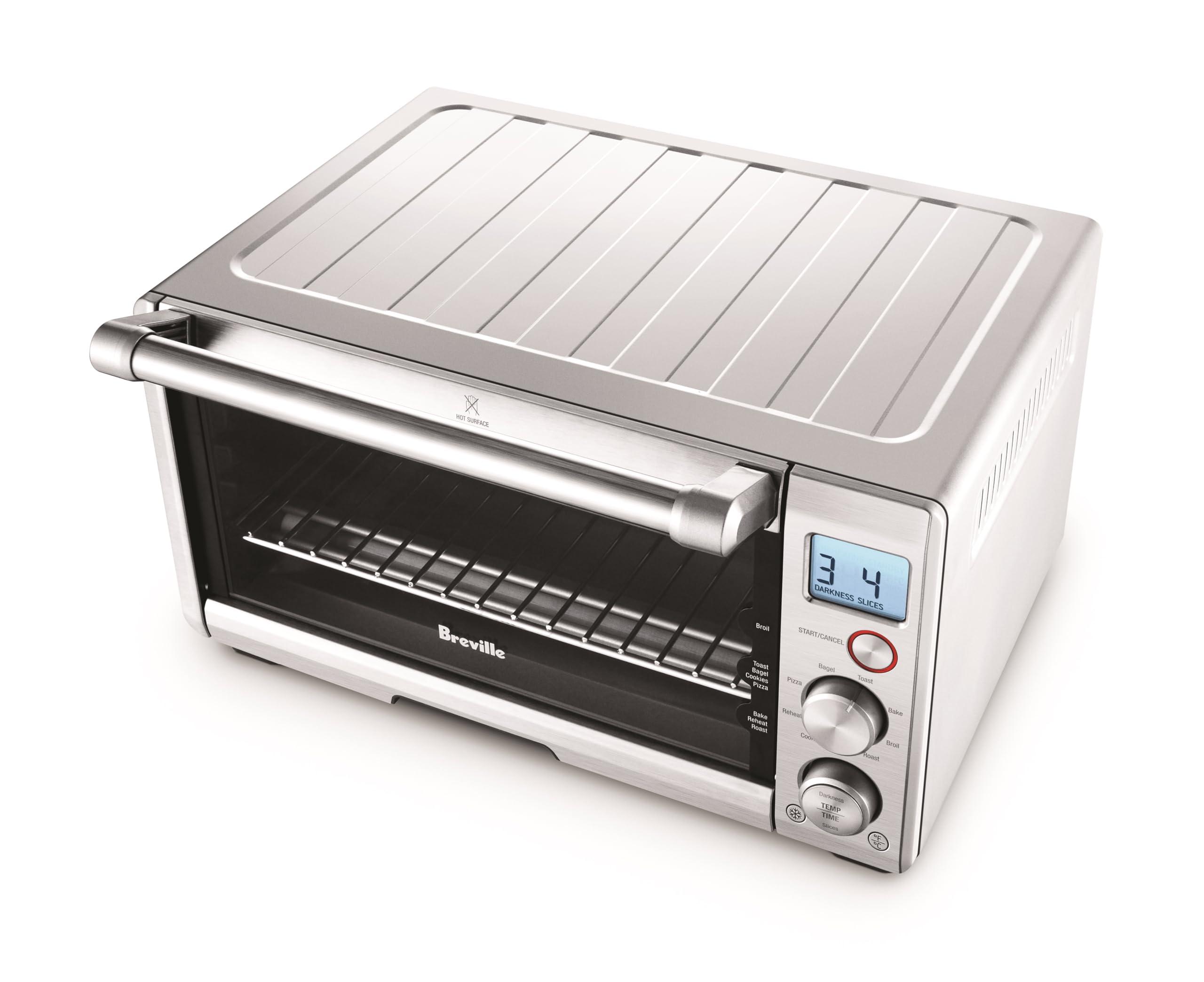 Breville Breville BOV650XL the Compact Smart Oven Countertop Toaster Oven, Brushed Stainless Steel