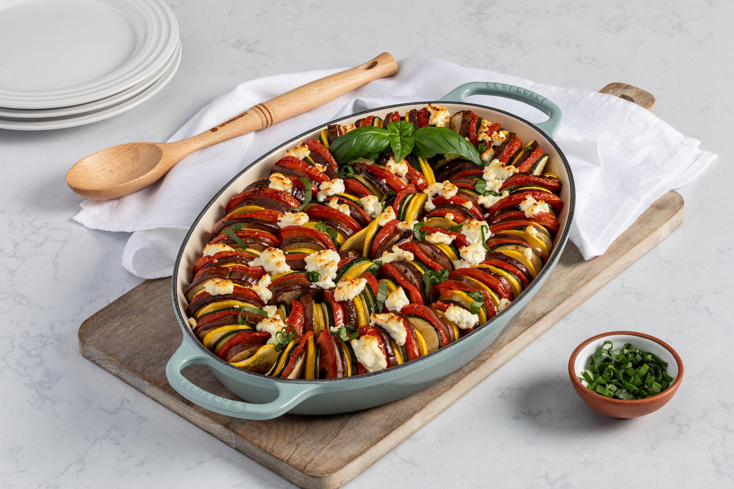 Le Creuset Le Creuset Enameled Cast Iron Signature Oval Baker, 3qt. Sea Salt