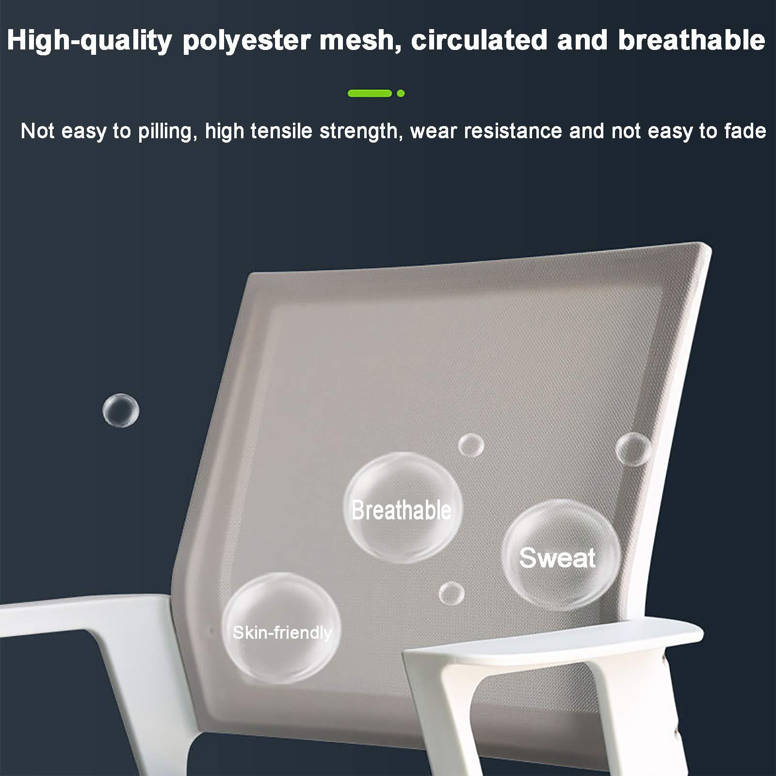 MCLAYF Office Chair Gaming Chair Computer Chair Ergonomic Computer Chair Height Adjustable Adults Desk Chair,Mesh Game Chair,Comfortable Upholstered Executive Swivel Chair for Gaming or Home O