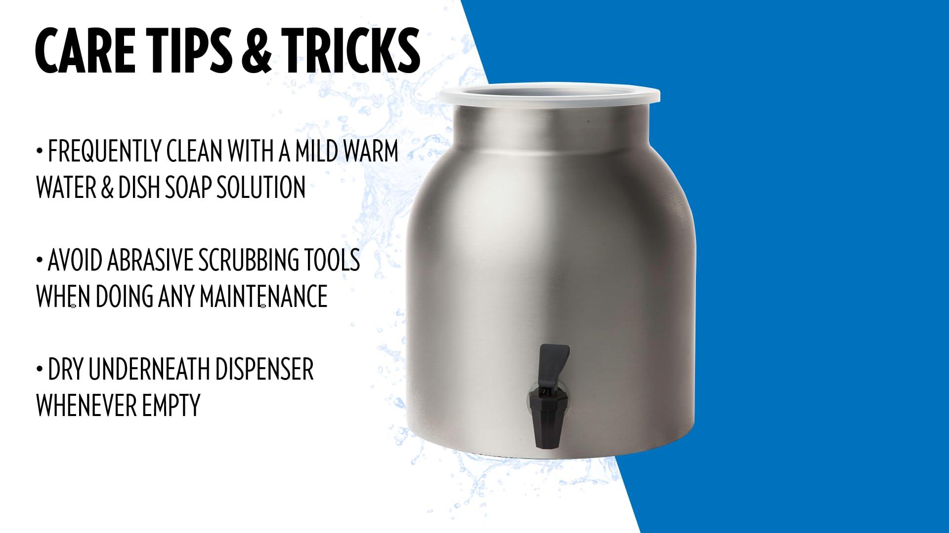 New Wave Enviro New Wave Enviro Stainless Steel Water Dispenser, 2.2-Gallon(single)