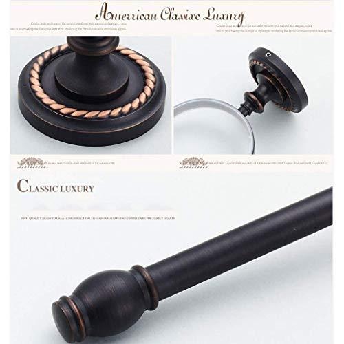 SPOUR Toilet Brush Holder Retro Creative Toilet Brush Brass Carving Toilet Brush Scrub Cleaning Brush Household Set Toilet Brushes,Toilet Brush with Holder