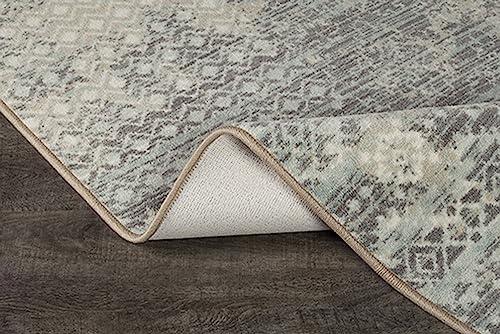 Milliken Milliken Drayton Collection Smith Tavern Area Rugs, 3'10" x 5'4", Aquatic