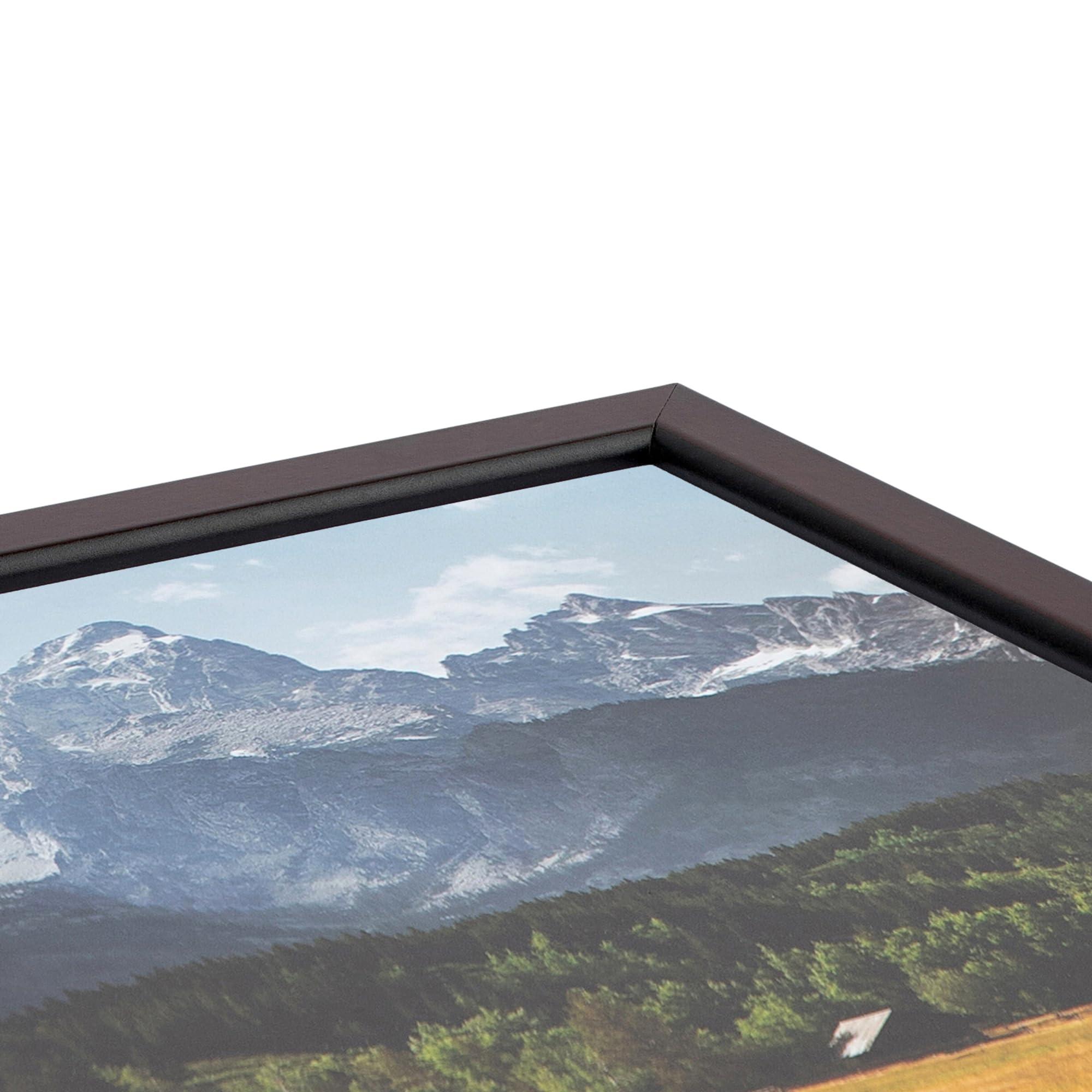 ArtToFrames ArtToFrames 24x31 Inch Brown Picture Frame, This 1.50 Inch Custom MDF Poster Frame is Mahogany Windsor - Comes with Economy Acrylic and Corrugated Backing (2WOMBW31-WM-24x31)