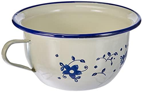 IBILI IBILI - 919322 - Sena Chamber Pot,White/Blue, 22 Cm