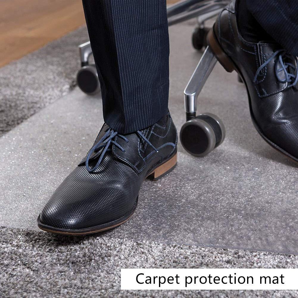 ALGFree-Chair mat Office Chair Mat for Hardwood Floor Transparent PVC Home Floor Protector Mat RectangleCustomizable ALGFree (Color : Clear-1.5mm, Size : 100x150cm)
