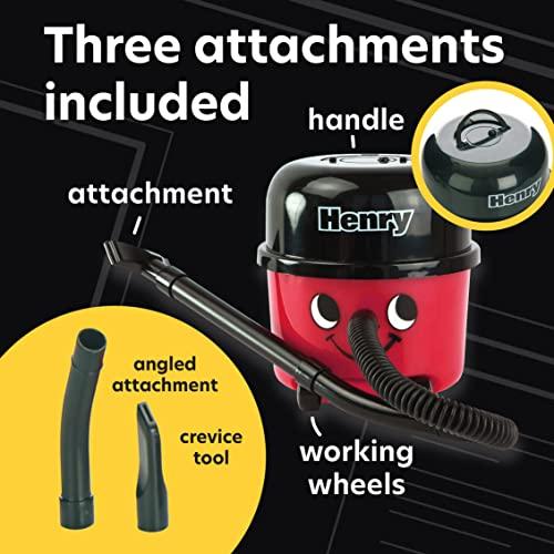 Paladone Paladone Henry Hoover Desk Mini Vacuum - Novelty Desktop Cleaner, Coordless Keyboard & Computer Cleaner