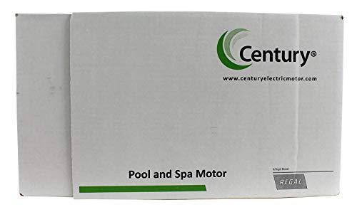 A. O. Smith A.O. Smith B2853 1 HP, 3450 RPM, 1 Speed, 230/115 Volts, 6.6/13.2 Amps, 1.25 Service Factor, 56Y Frame, PSC, ODP Enclosure, Square Flange Pool Motor