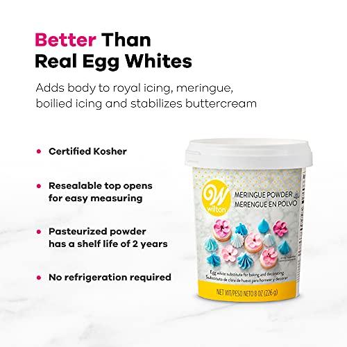 Wilton Wilton 8 Oz. Meringue Powder Egg White Substitute, 3-Pack