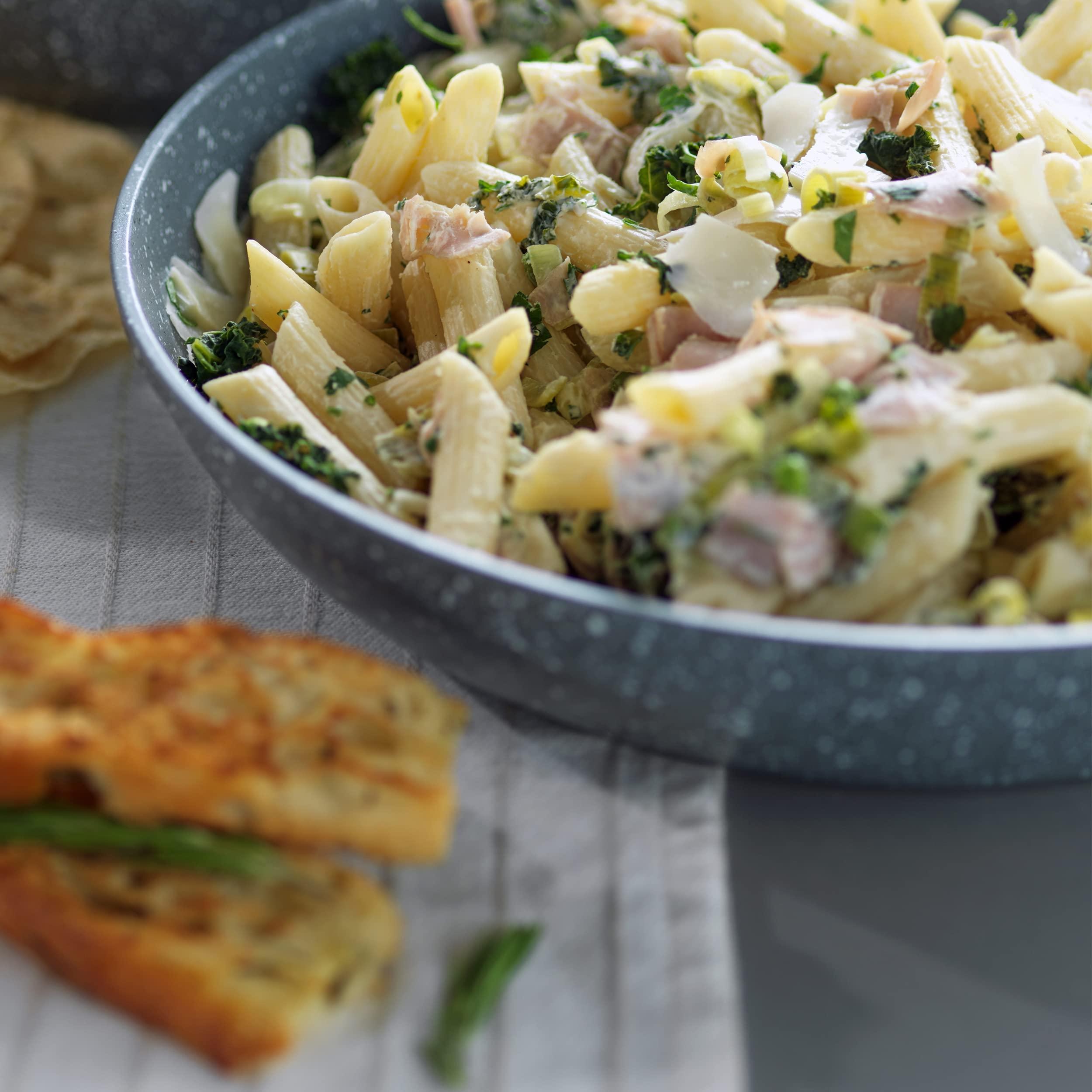 Salter Salter BW02762 Marble Collection Forged Aluminium Non Stick Frying Pan, 20 cm, Grey