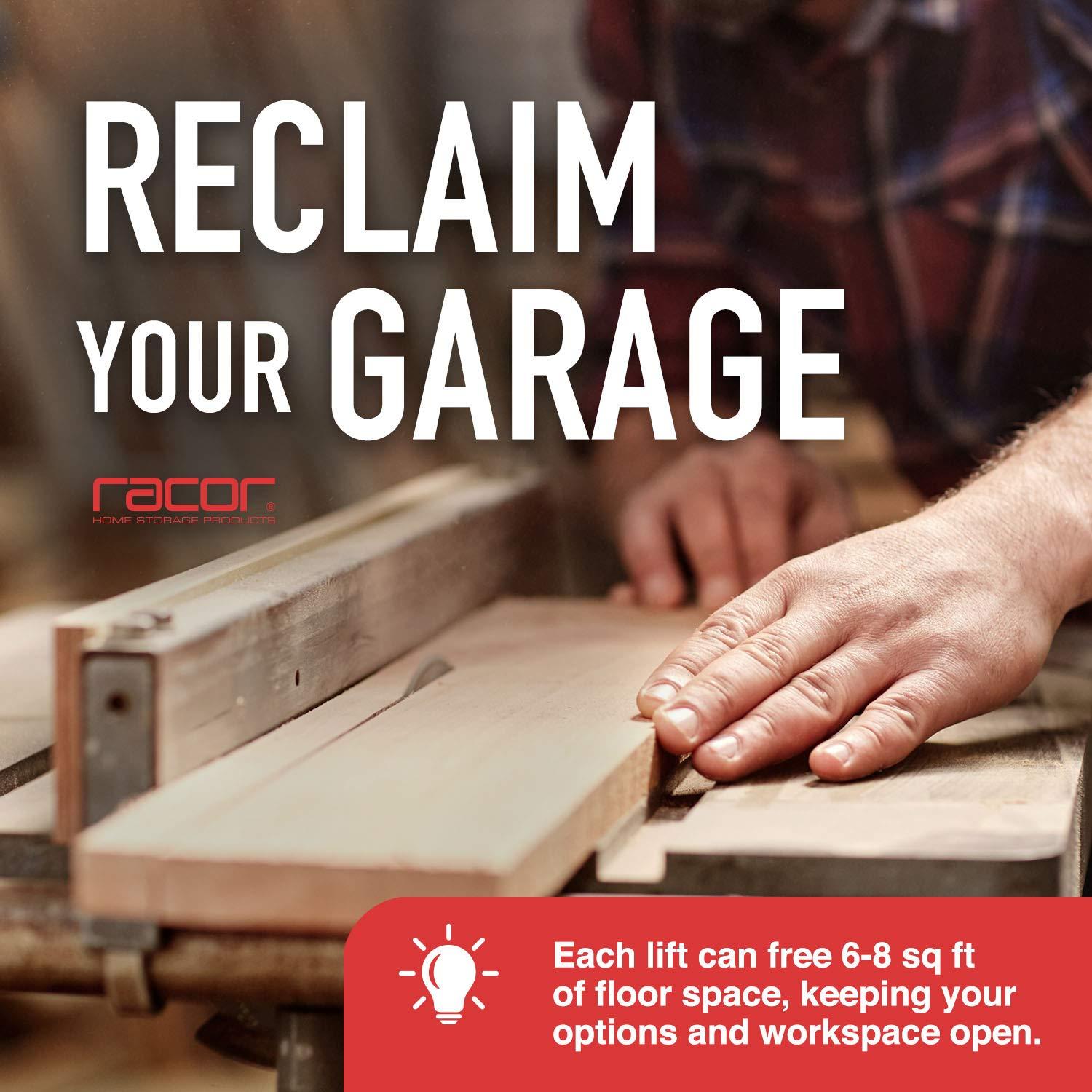 Racor Racor - PBH-1R, Bike Storage, Garage Pulley Lift