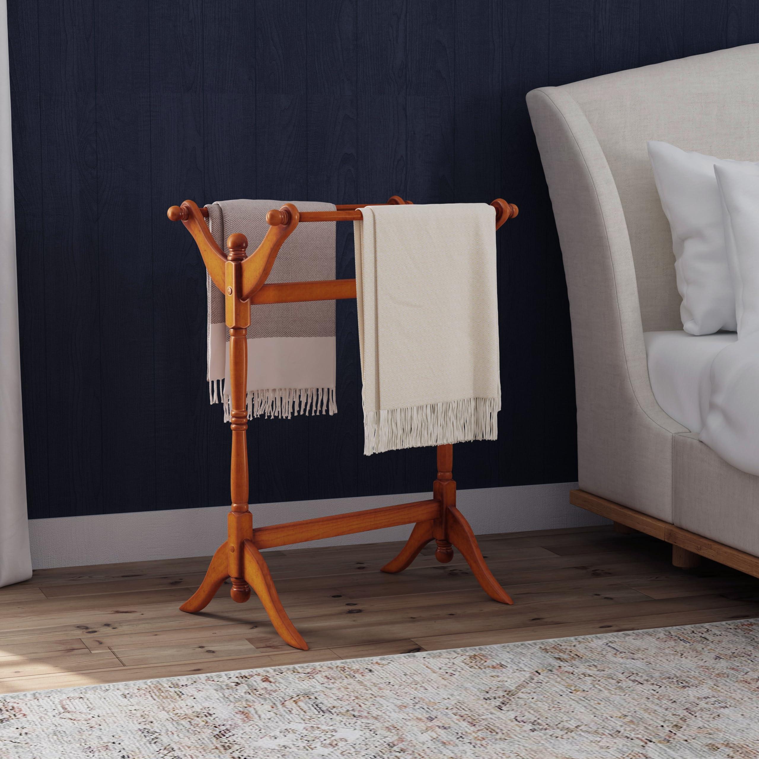 Powell Furniture Powell Furniture Boonie Oak Finished Blanket/Quilt Rack by Powell