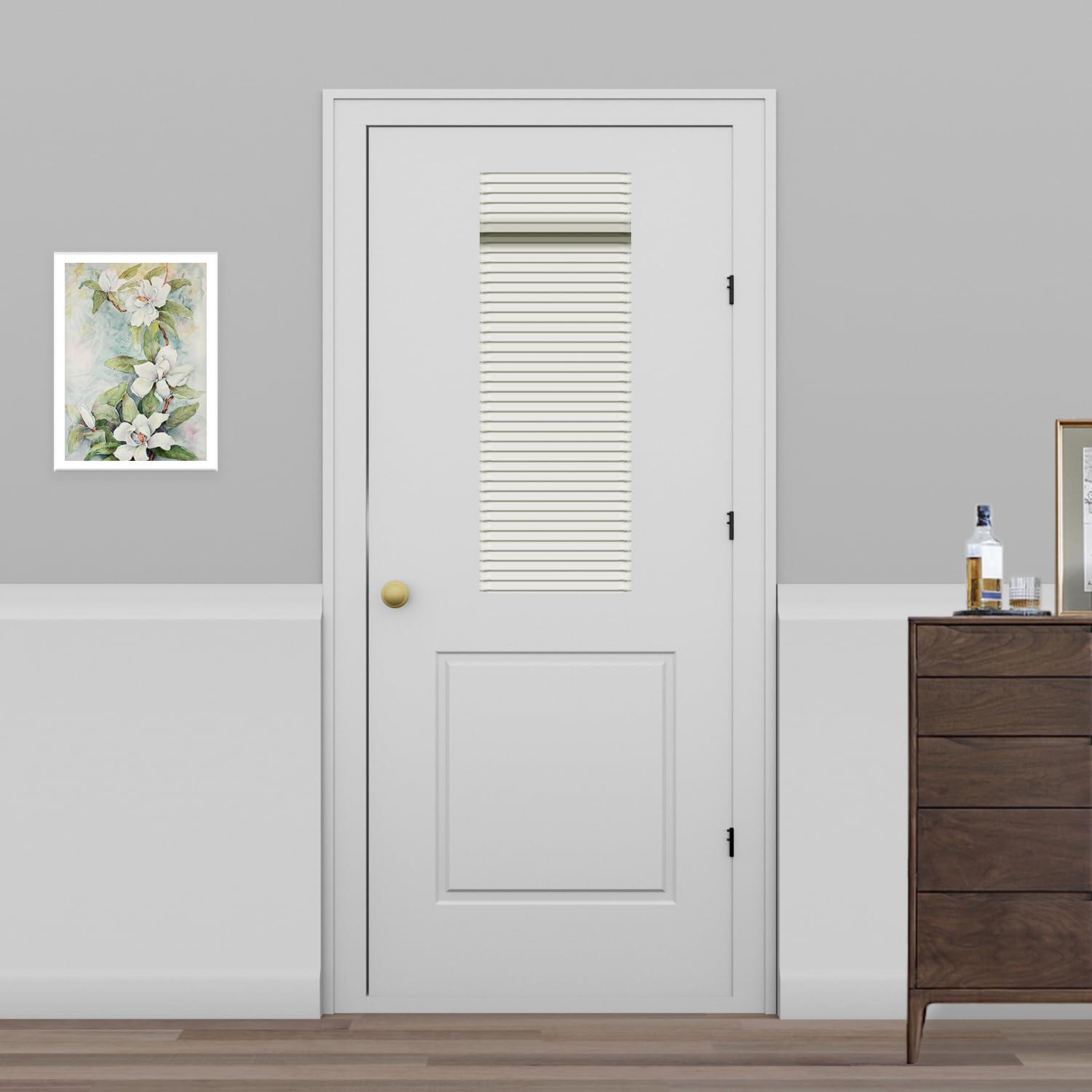 Muamar Muamar Side Door Window Curtains, Front Door Curtains for Small Window, Privacy Door Shades for Sidelight Curtains, Thermal Insulated Door Side Window Covering, White, 1 Panel, W12 X L70