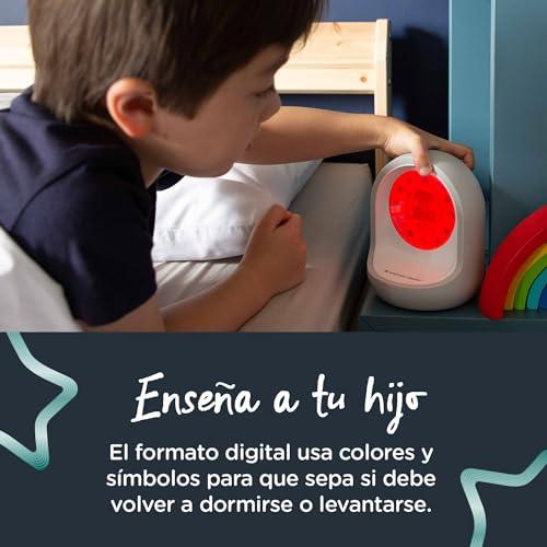 Tommee Tippee Tommee Tippee Sleep Trainer Clock, Timekeeper Connected Sleep Aid |App-Enabled Alarm Clock and Nightlight for Children
